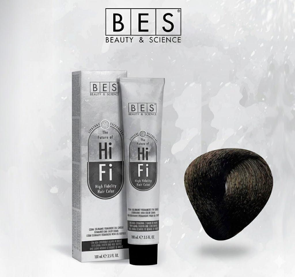 BES HI-FI صبغة شعر 4.1 100مل