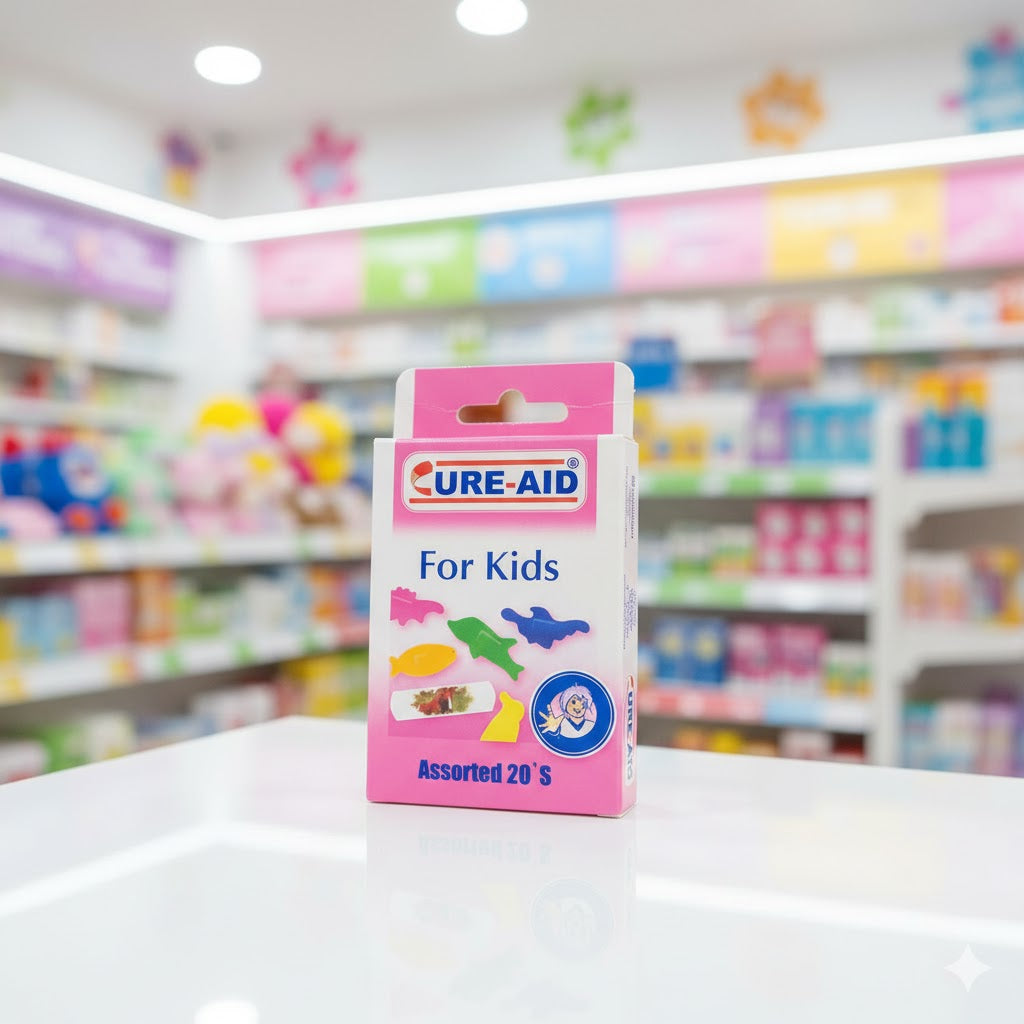 Cure-aid للأطفال لاصقات جروح 4 packs - الصورة 2