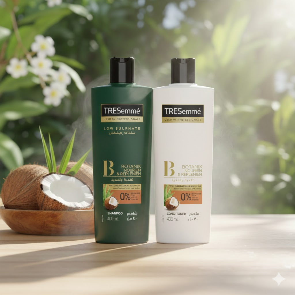 Tresemme شامبو+بلسم Nourish و Relenish 400مل
