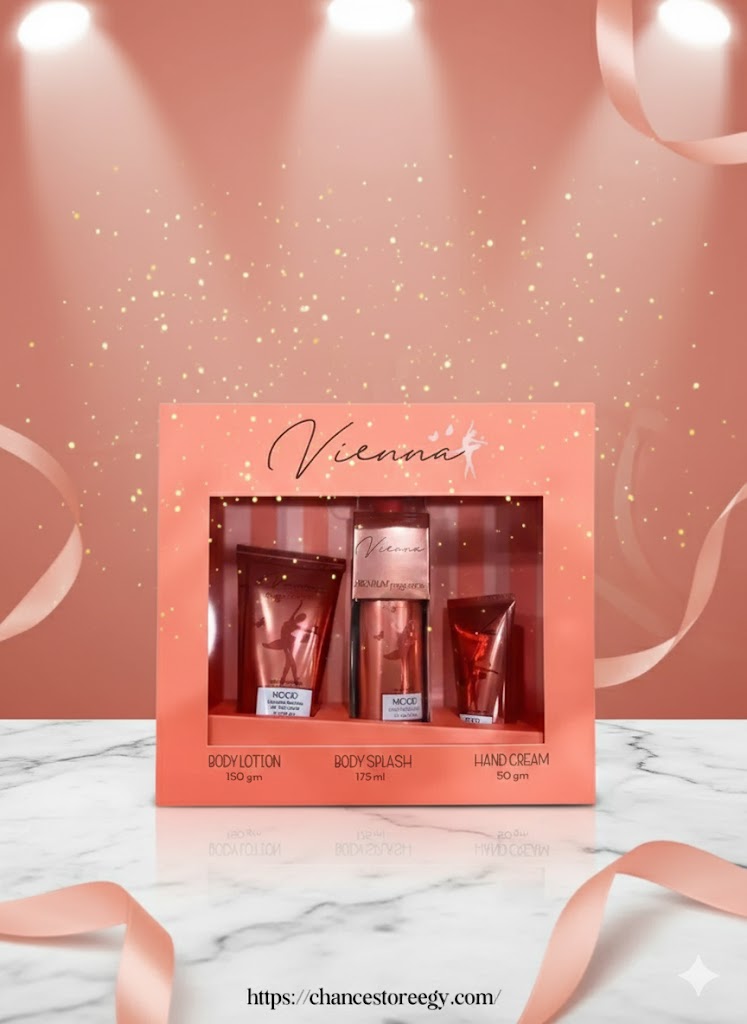 mood Vienna 3-Pcs Hand Cream Body Splash and Lotion Set