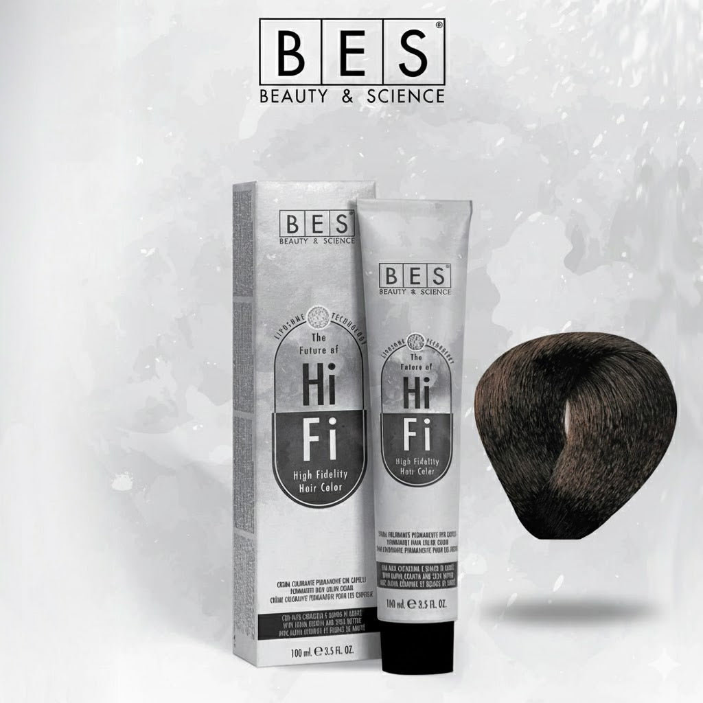 BES HI-FI صبغة شعر 4.3 100مل