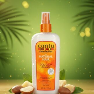 Cantu زبدة الشيا Coil Calm Detangler بخاخ 237مل