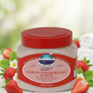 Natures Bounty venos فراولة مقشر 600 مل