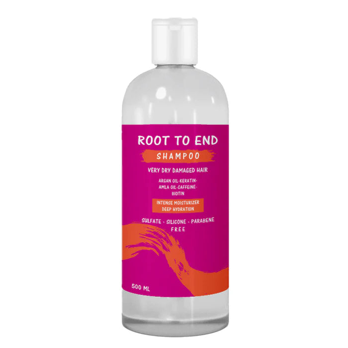 Root To End شامبو for dry و damaged hair 500 مل