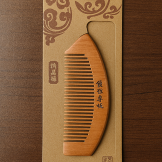 wooden تصفيف الشعر comb